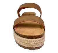 Pierre Dumas Vida Sandal in New Tan