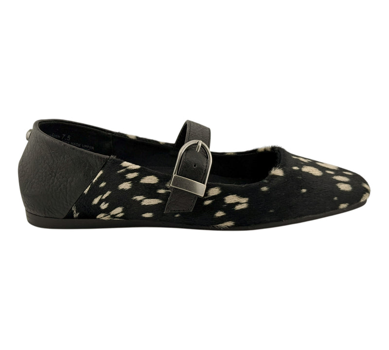 Yellowbox Carden Ballet Flat in Cow Print