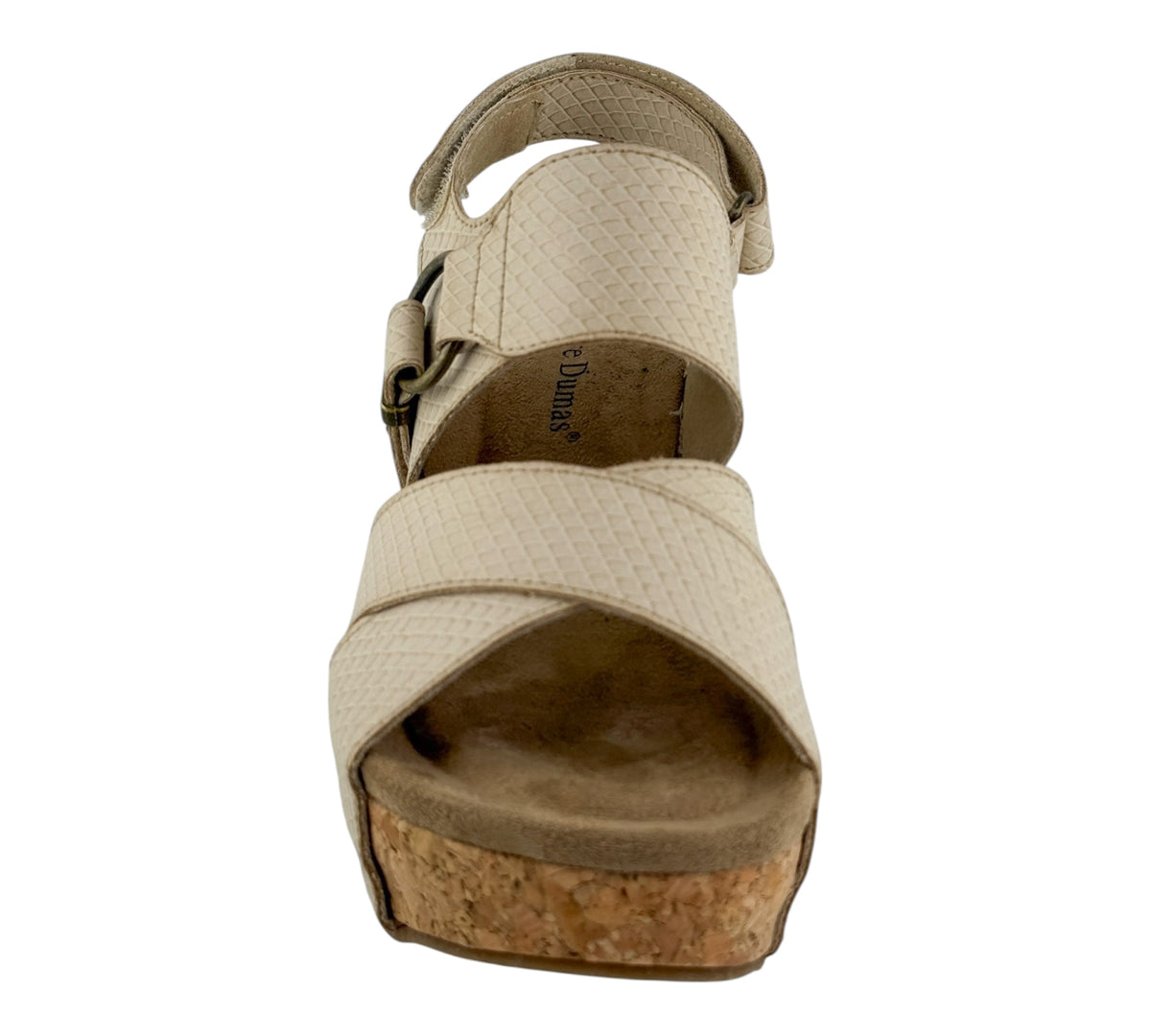 Pierre Dumas Hester Wedge in Nude