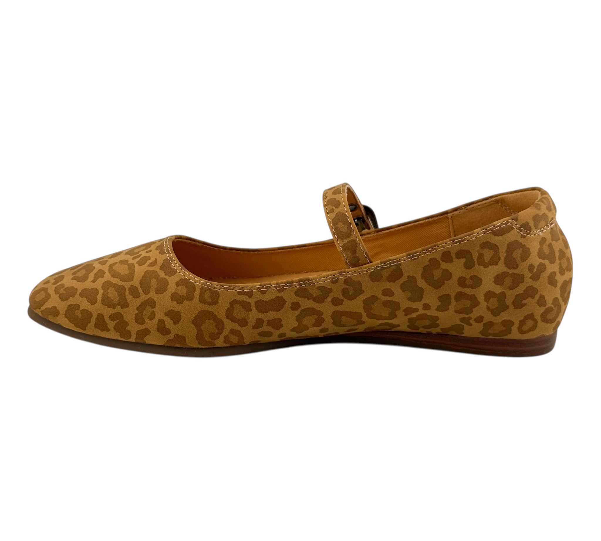 Yellowbox Collin Flat in Leopard