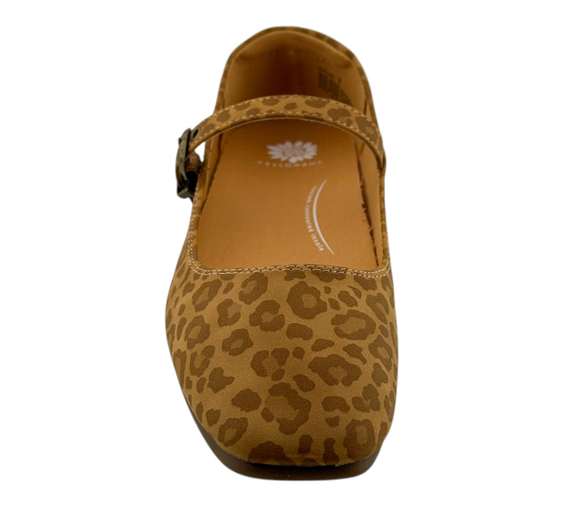 Yellowbox Collin Flat in Leopard