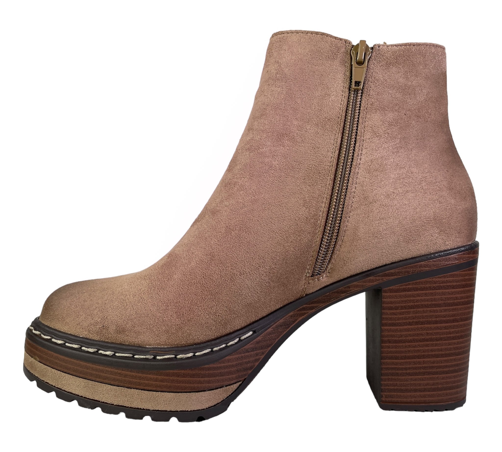 Pierre Dumas Sonata Boot in Taupe