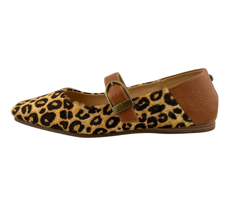 Yellowbox Carden Ballet Flat in Leopard