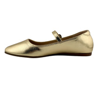Yellowbox Collin Flat in Gold