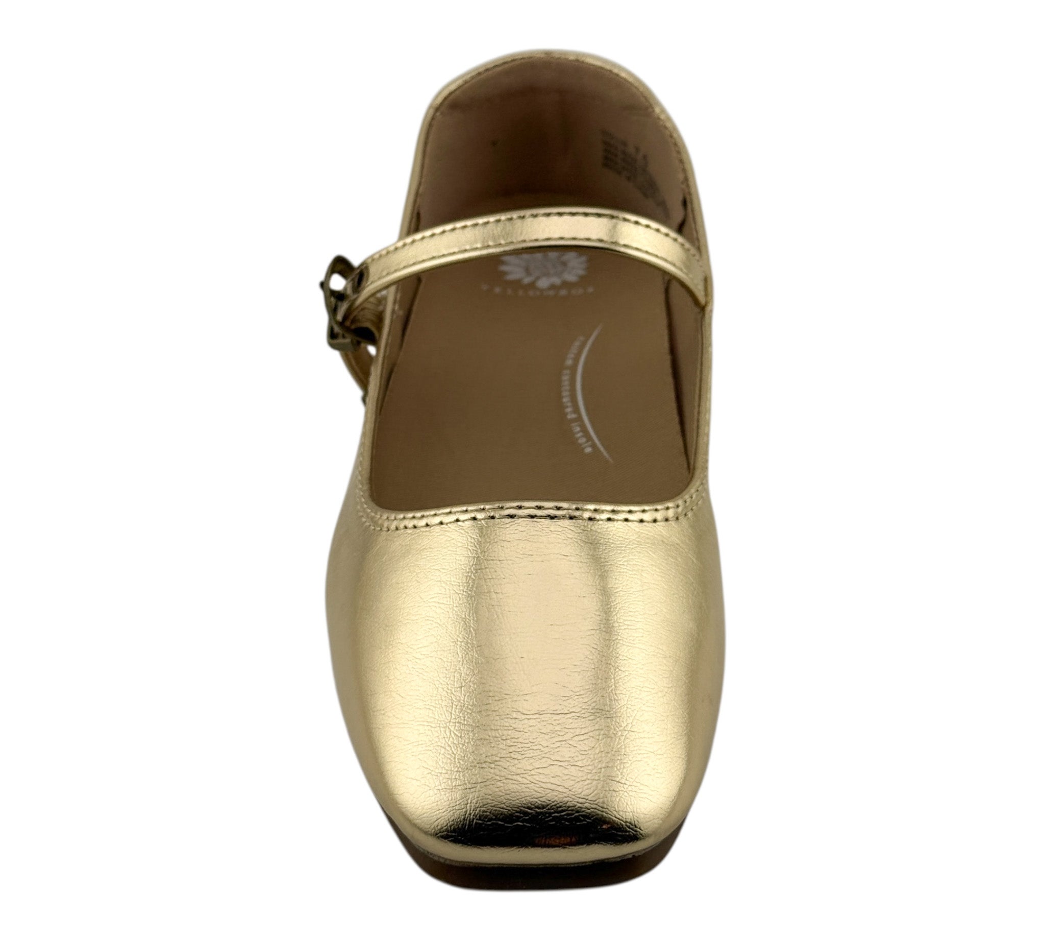 Yellowbox Collin Flat in Gold