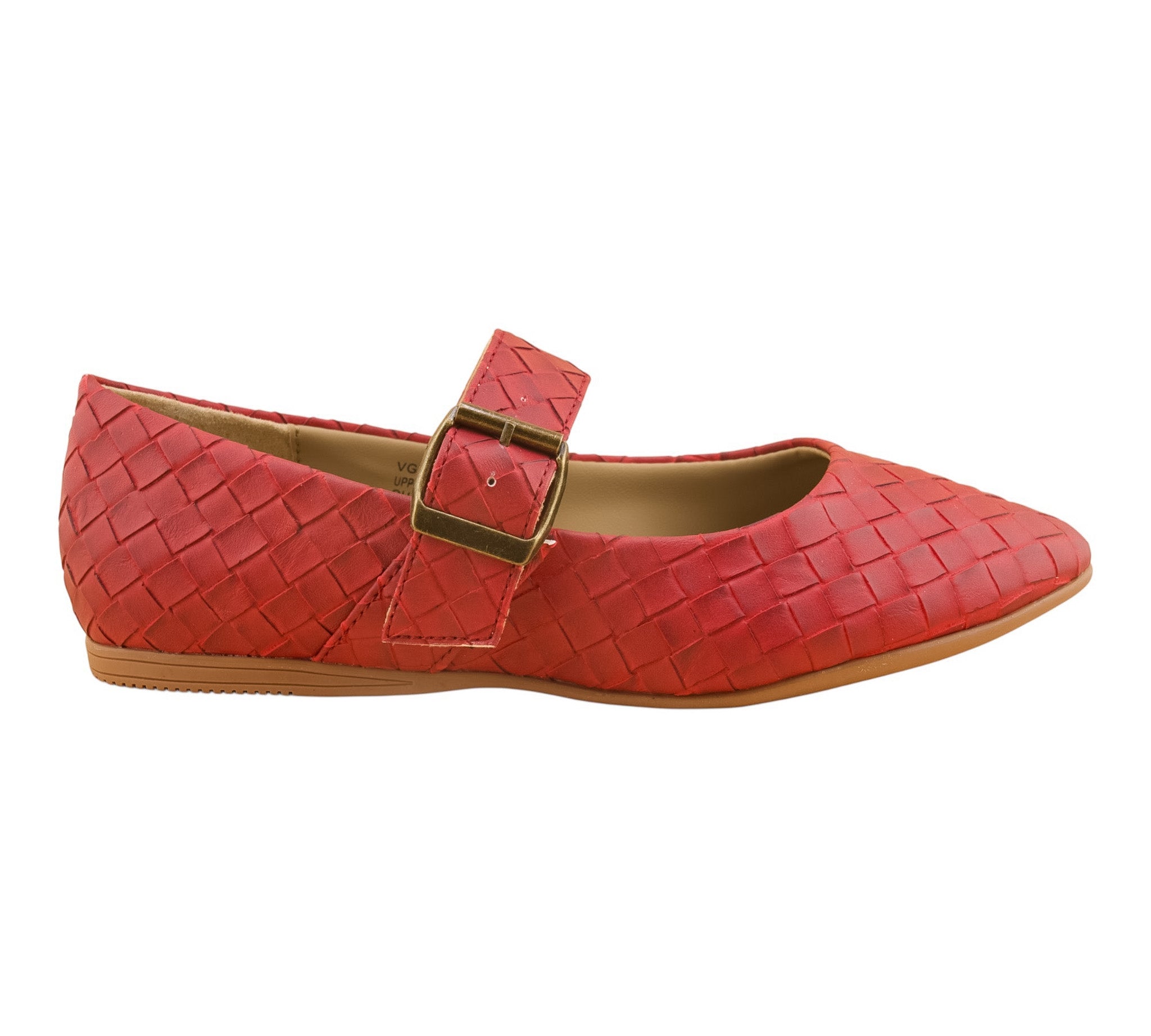 Very G Shelly Flat in Red