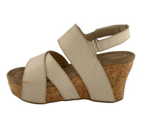 Pierre Dumas Hester Wedge in Nude