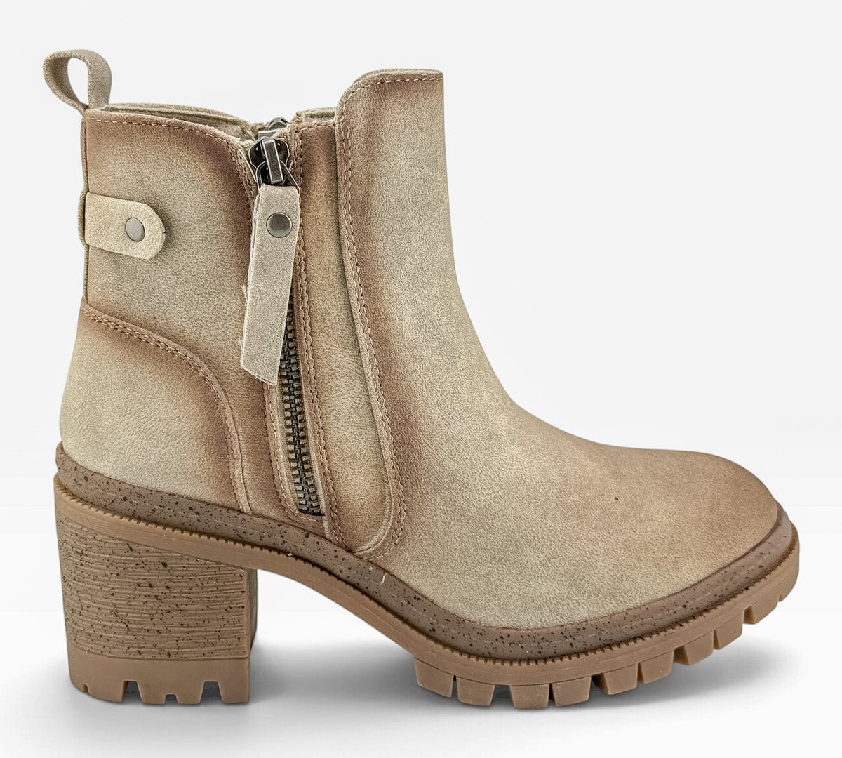Very G Maeve Booties in Beige