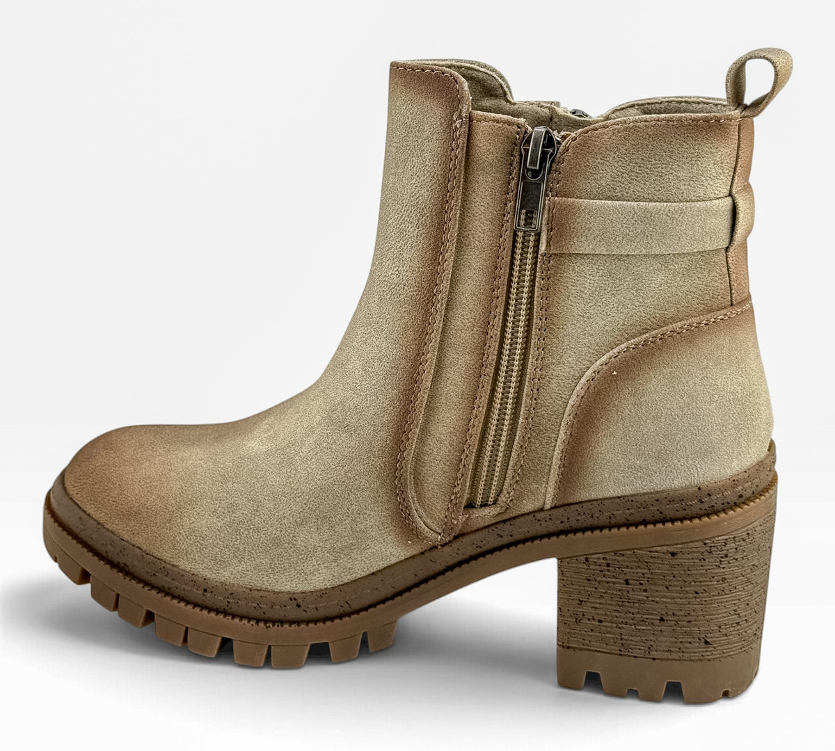 Very G Maeve Booties in Beige