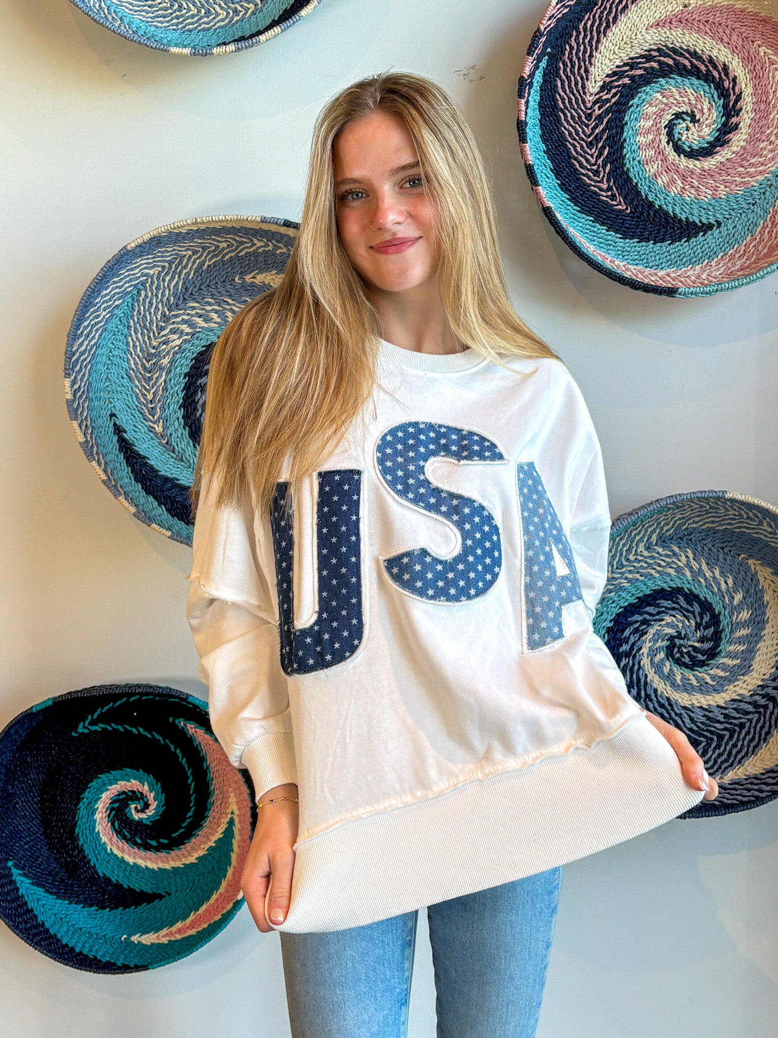 USA Oversized Sweatshirt