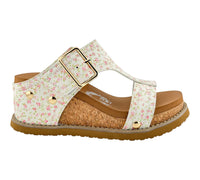 Very G Noah Wedge in Pink & White