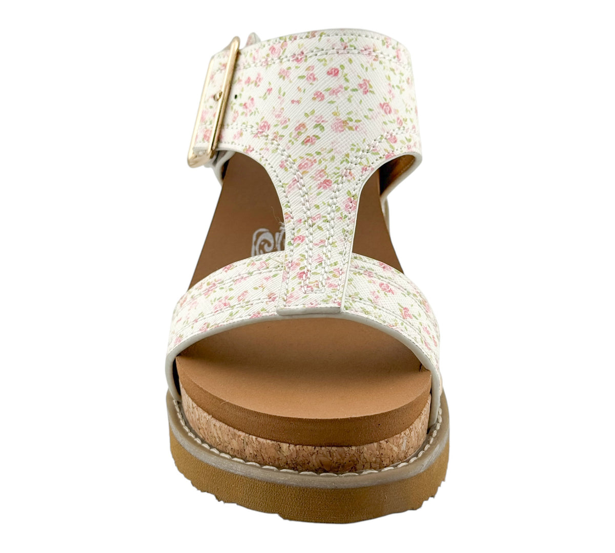 Very G Noah Wedge in Pink & White
