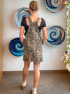 Cheetah Overall Dress