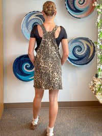 Cheetah Overall Dress