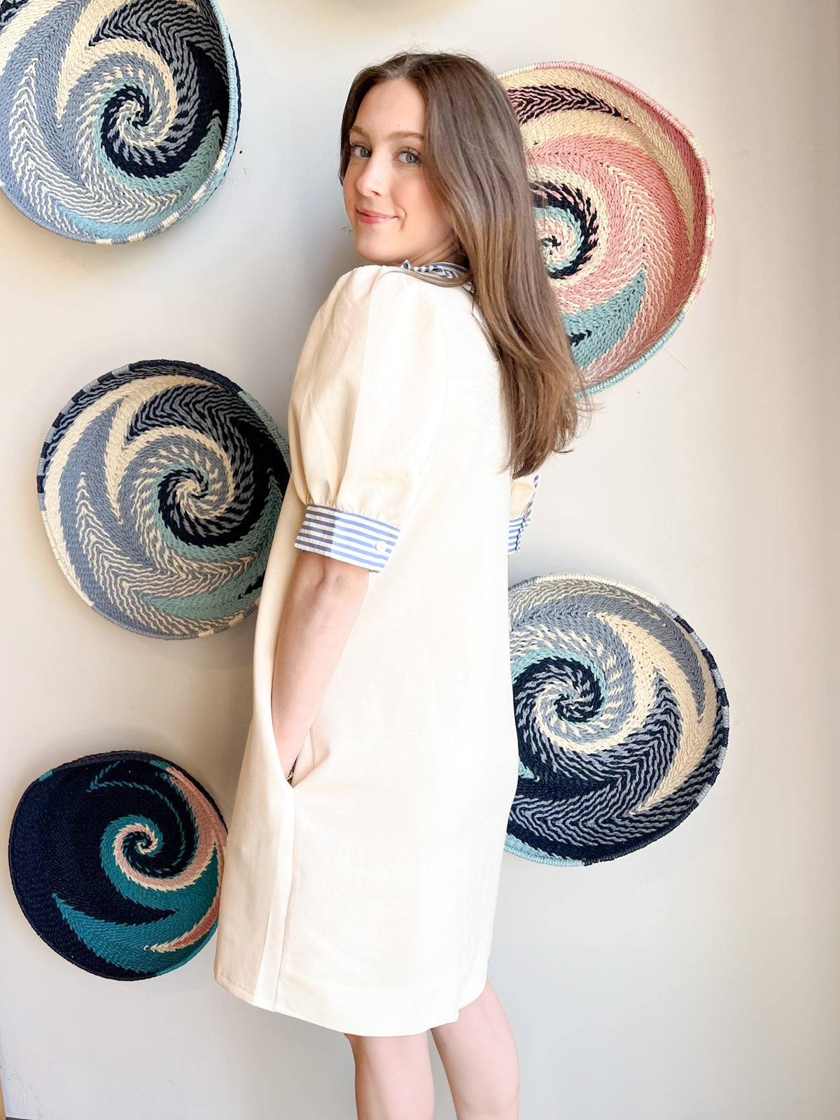 Vineyard Ventures Dress in Cream