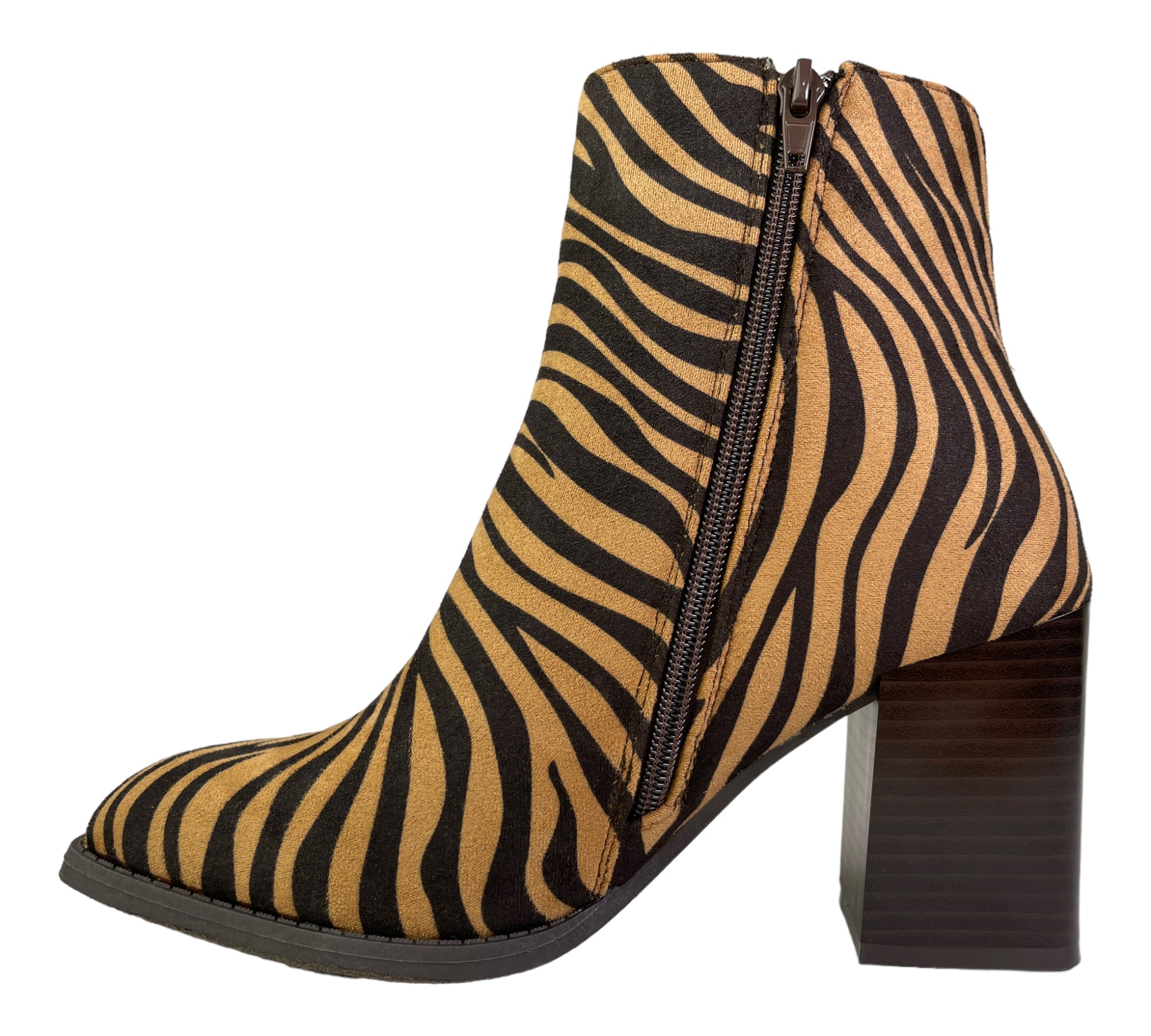 Pierre Dumas Cammy Boot in Tiger Print