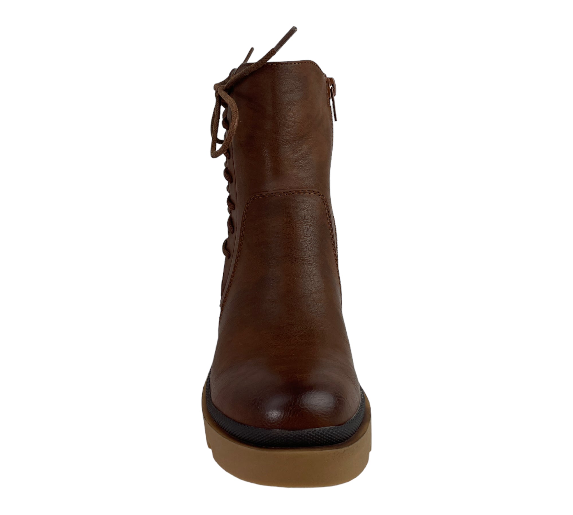 Pierre Dumas Lace Up Boot in Whiskey