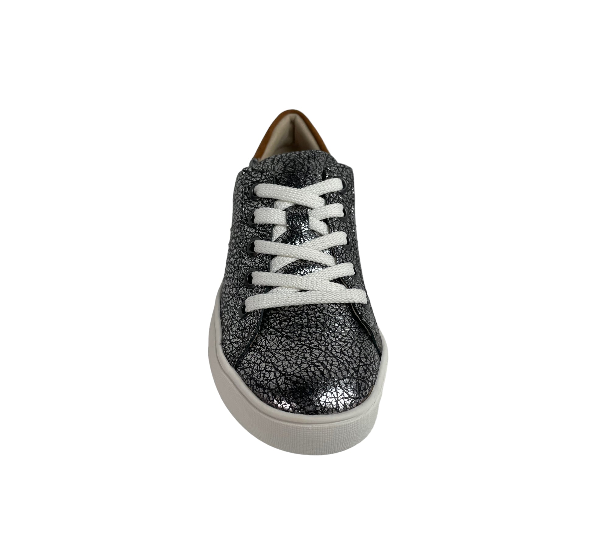 Naturalizer Morrison Sneakers in Silver Crackle – Marti Liz Boutique