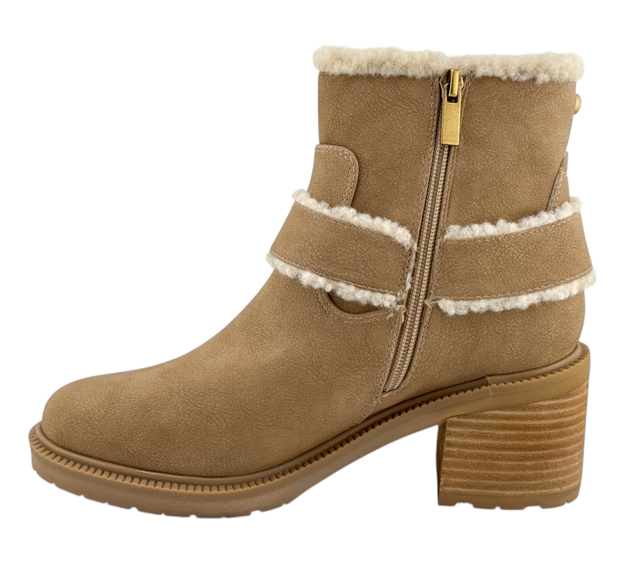 Yellowbox Bangle Bootie in Taupe