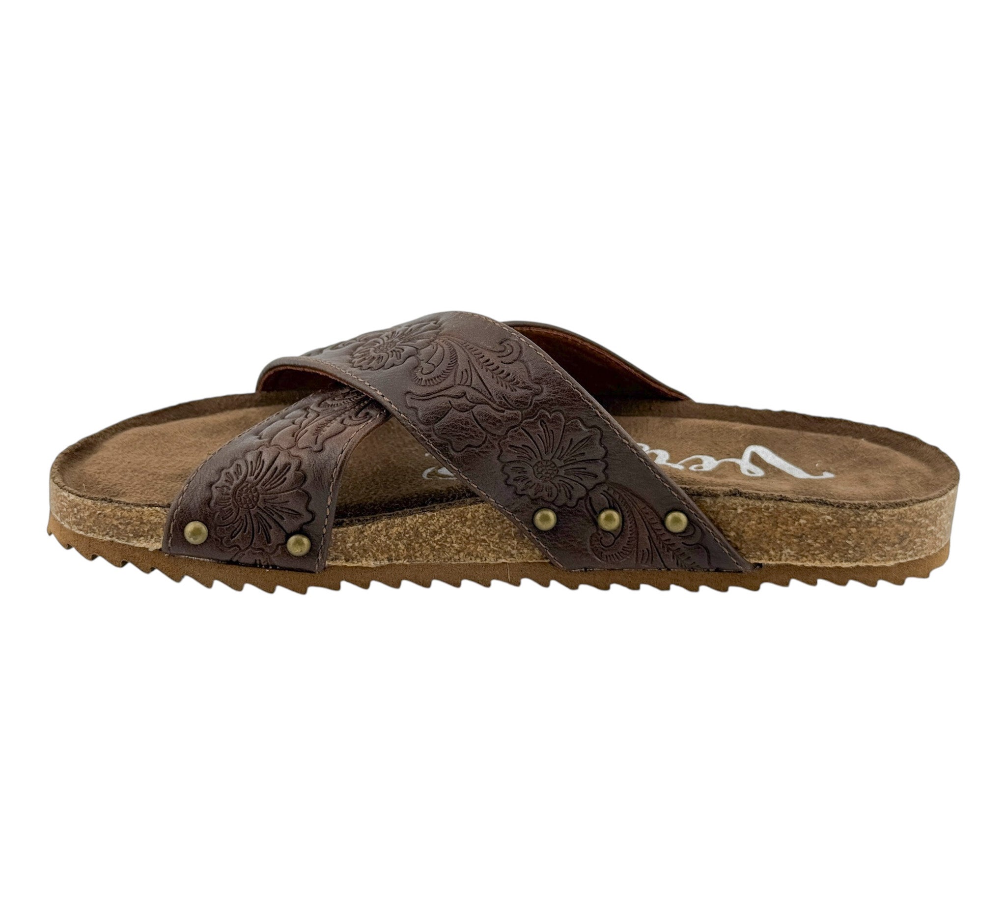 Very G Jaycee Sandal in Brown