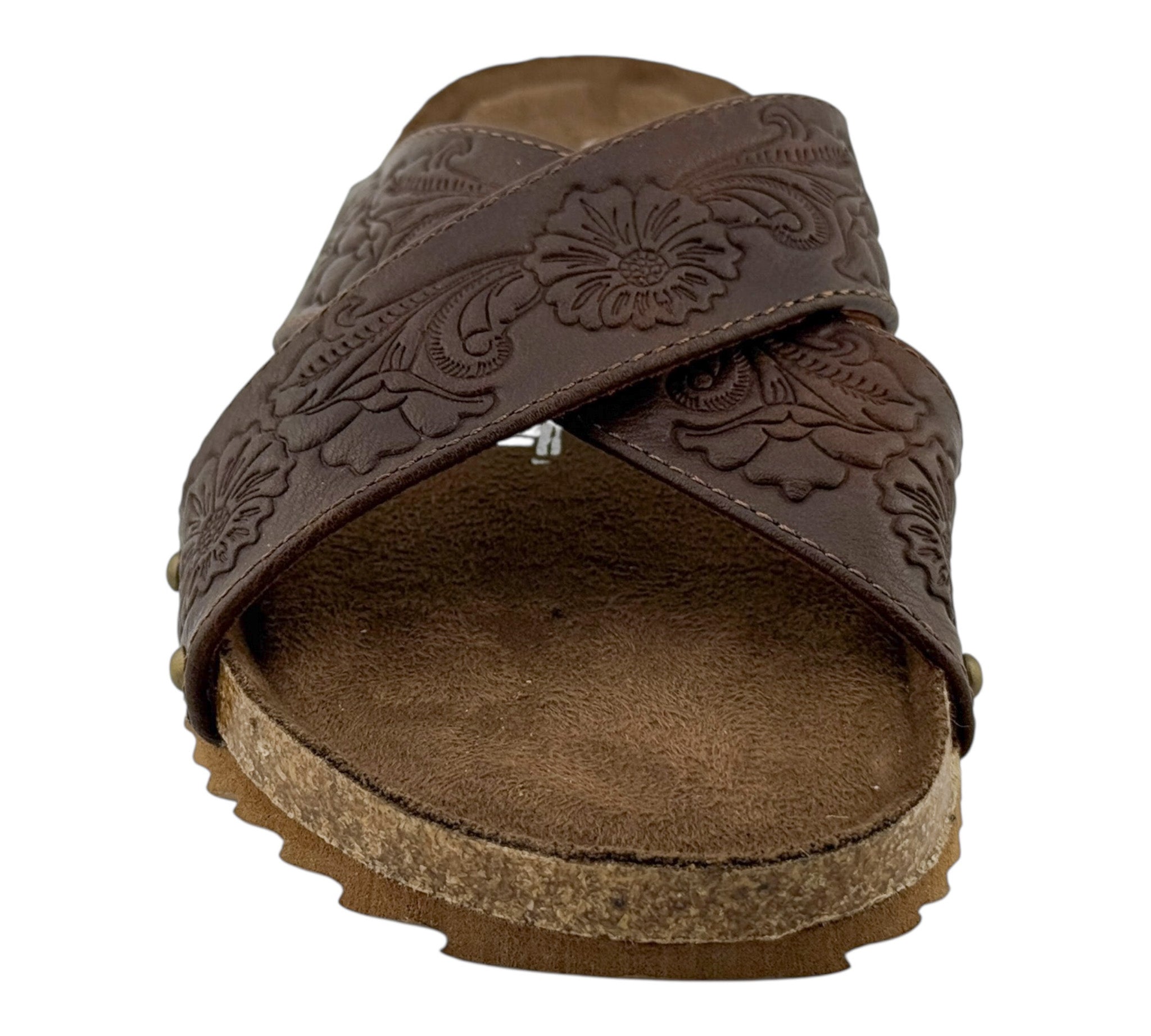 Very G Jaycee Sandal in Brown