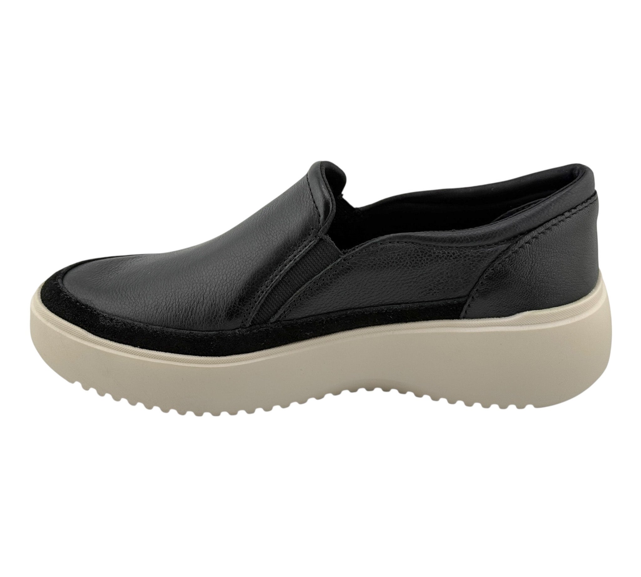 Vionic Kearny Black Leather