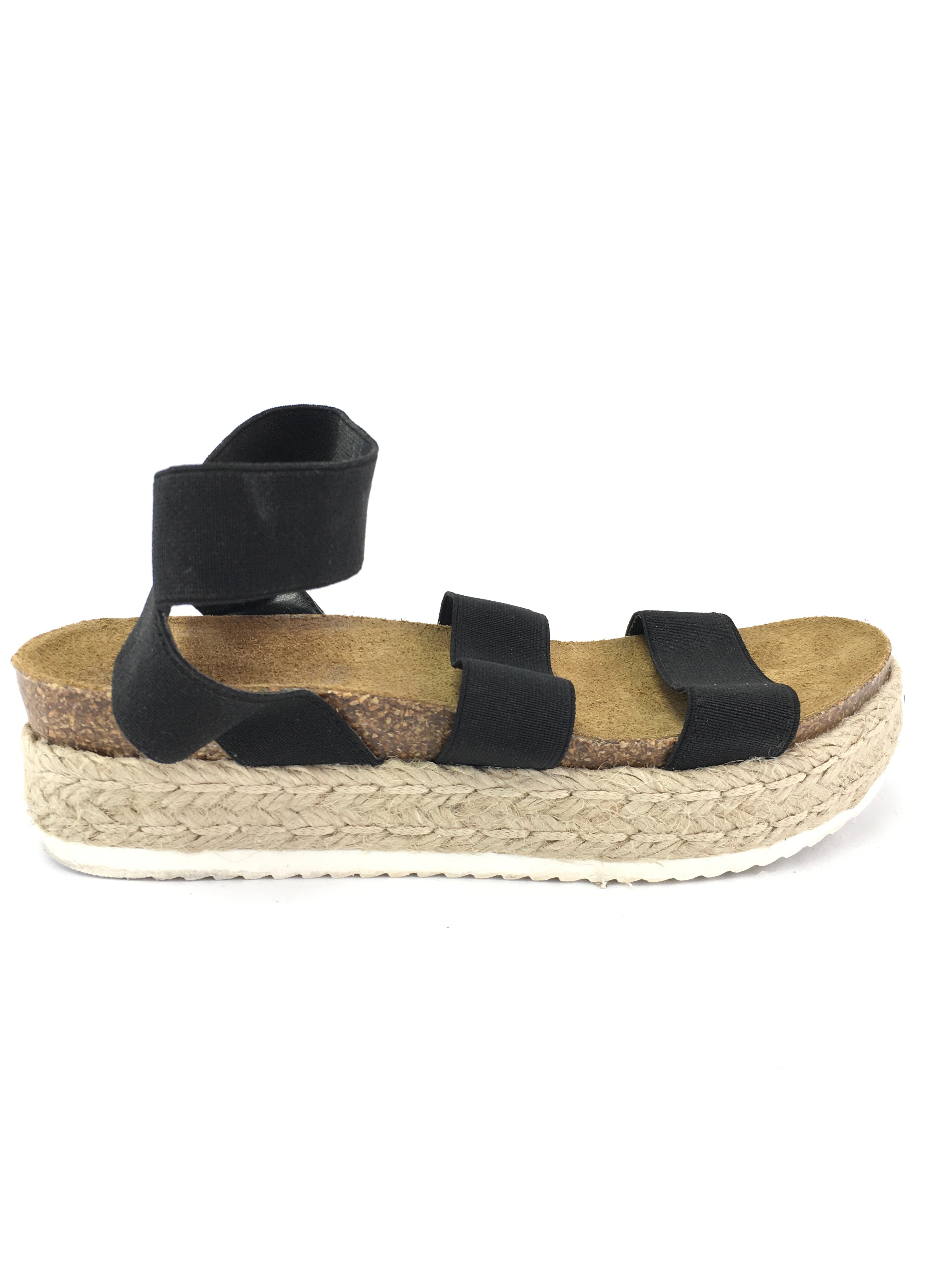 Steve madden discount raffy sandal black