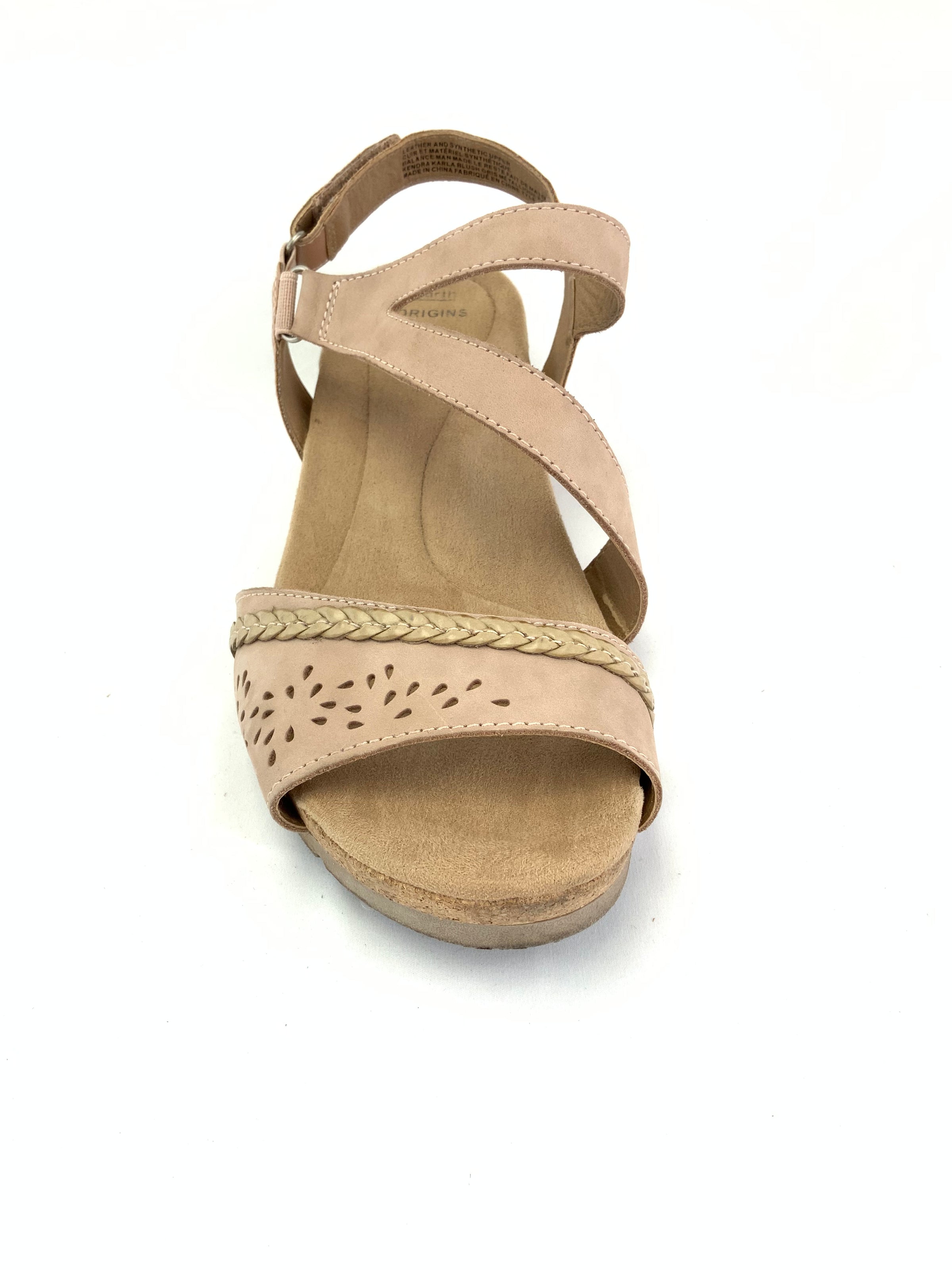 Earth Kendra Karla Wedge Sandals Size 11W