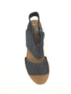 Toms Wooden Heel Sandals Size 6.5