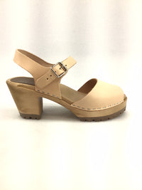 Mia Peep Toe Clogs Size EUR 39