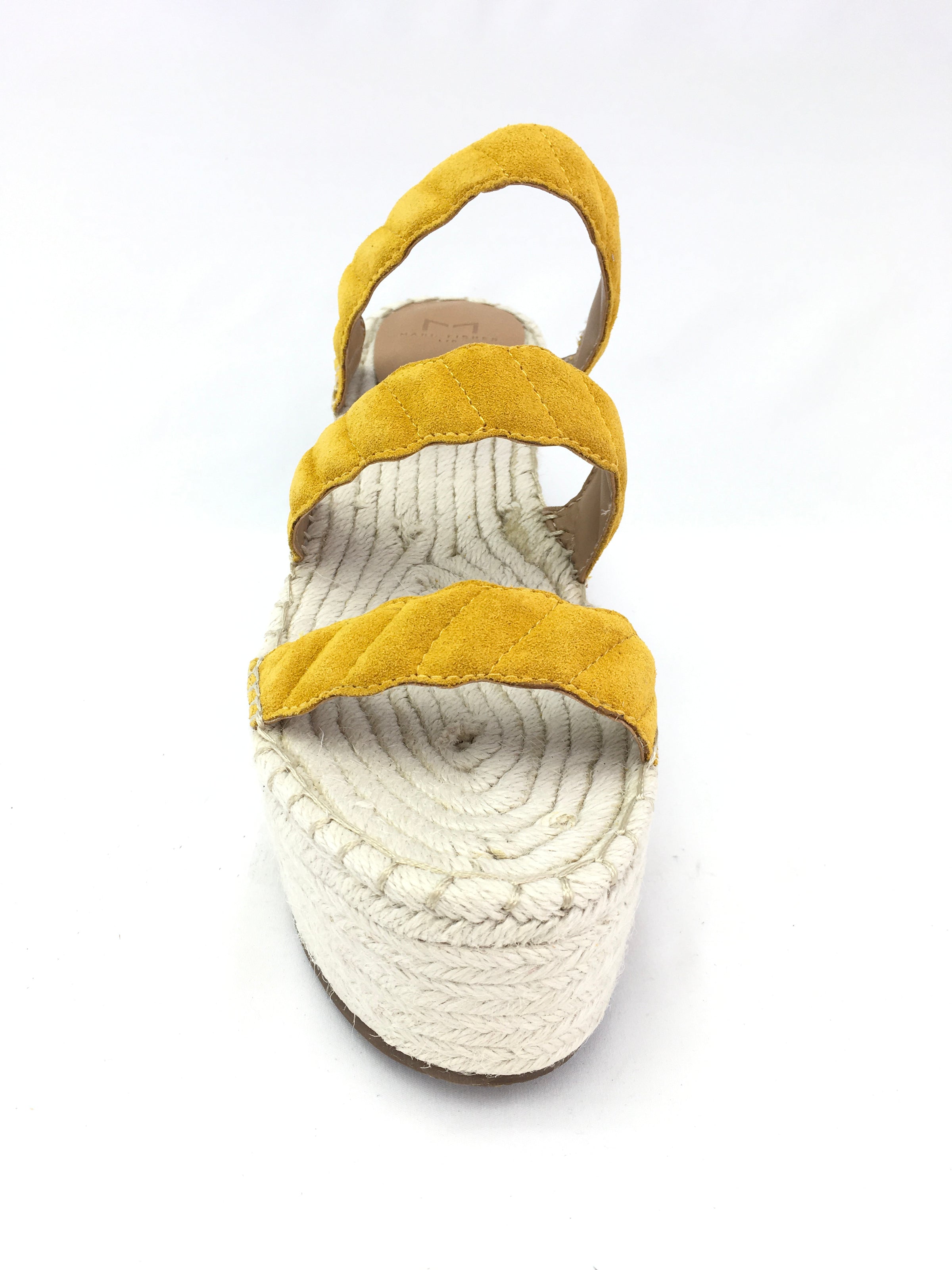 Footwear Marc Fisher Yellow Wedges Marc Fisher Women's Lime Jansen