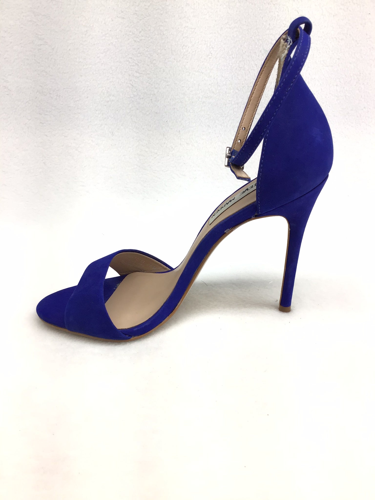 Strappy Stiletto Sandals (Cobalt Blue)