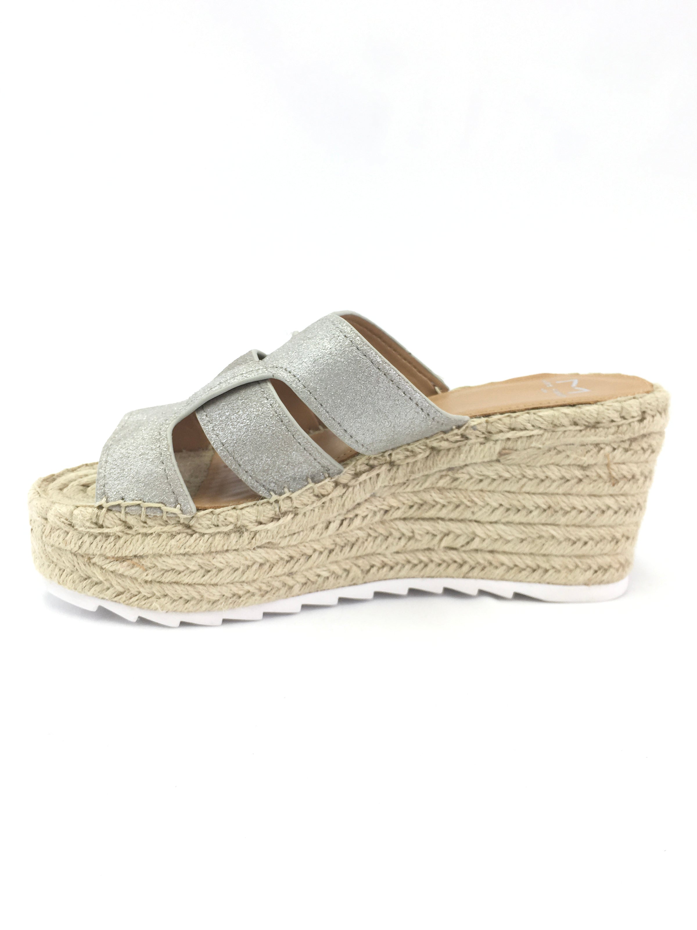 Marc Fisher MLRobbyn Platform Espadrille Sandals Size 6M