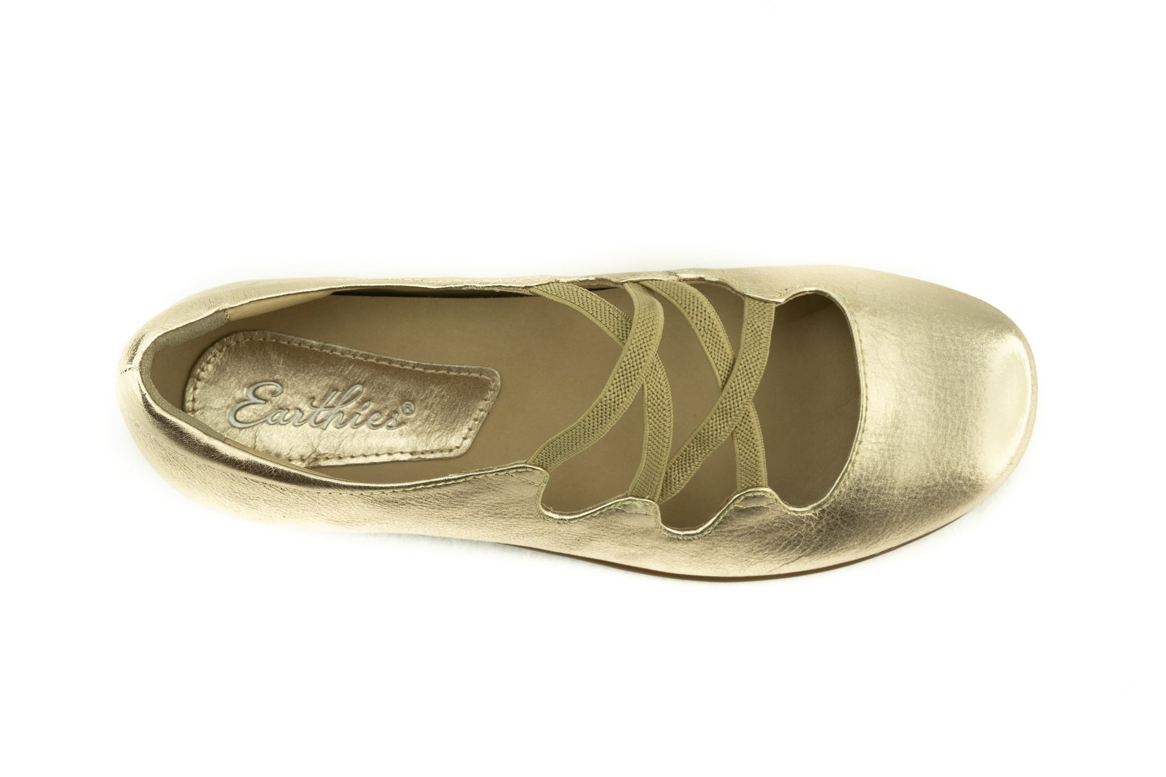 Earth Clare Leather Flat
