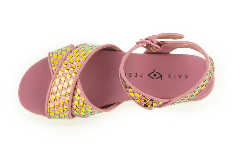 Katy Perry Pilly-Iridescent Woven Sandal