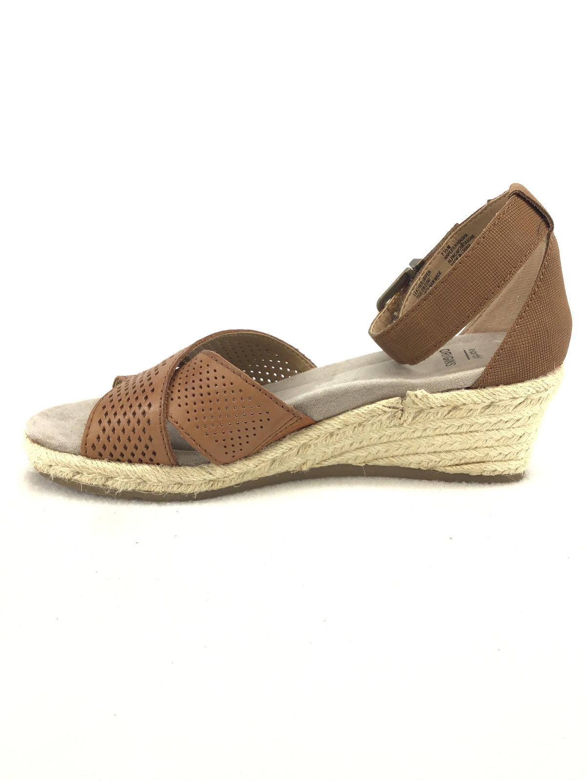 Earth Origins Naples Natasha Wedge Sandals 7.5M