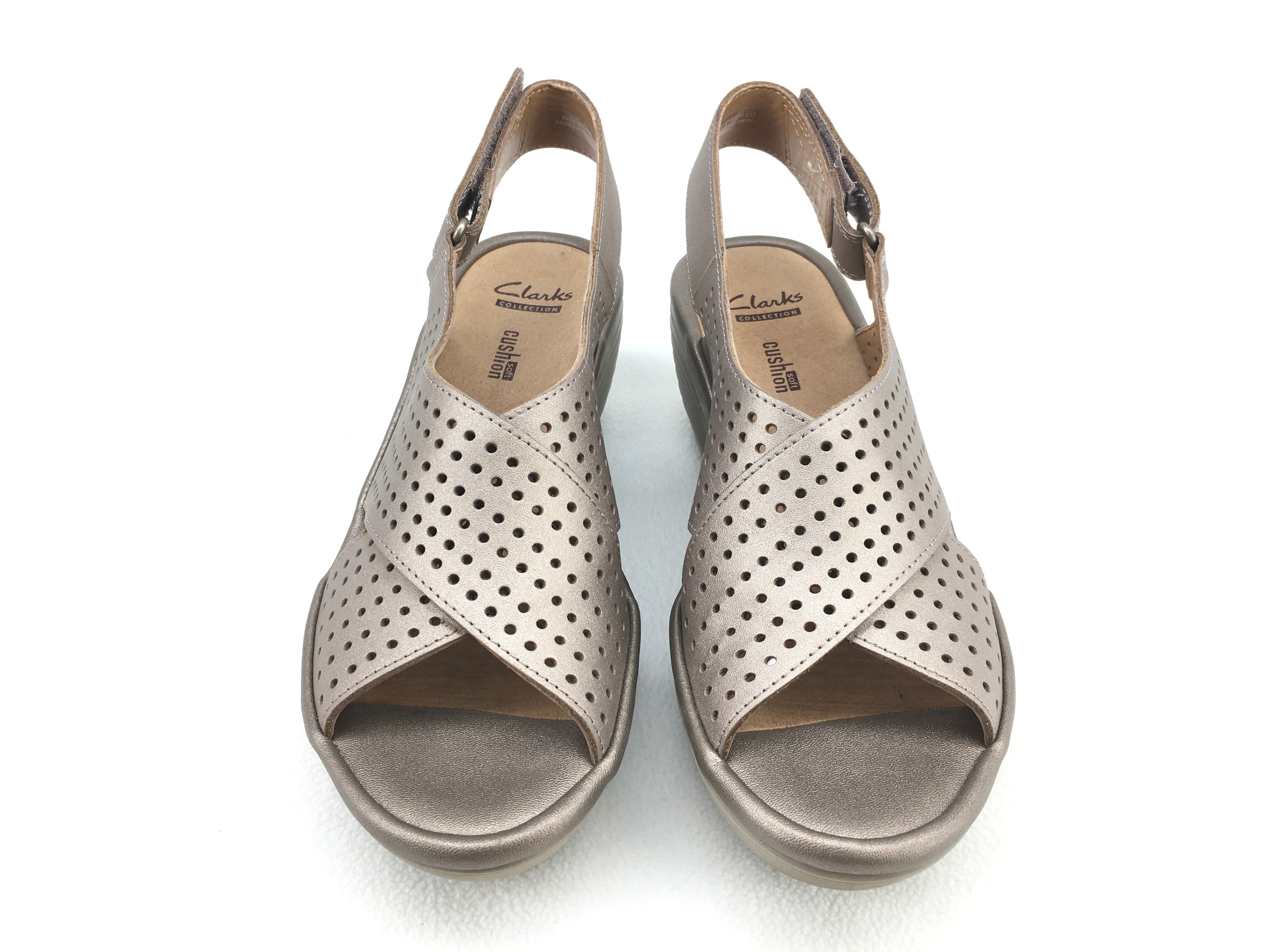 Clarks Giselle Cove Sand | Womens Wedge Sandals ⋆ Old Way DesignOld Way  Design